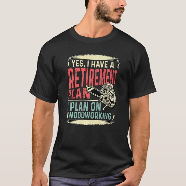 Kabinettverktyg för Pension-plan T Shirt (Framsida)