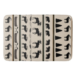 Kabinfiltdesign av Leslie Harlow Badrumsmatta