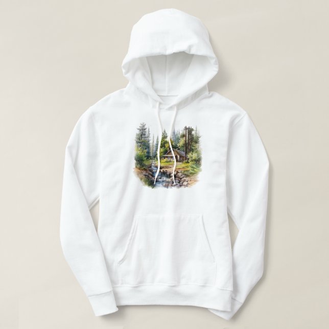Kabinhovad sötskjorta hoodie (Design framsida)