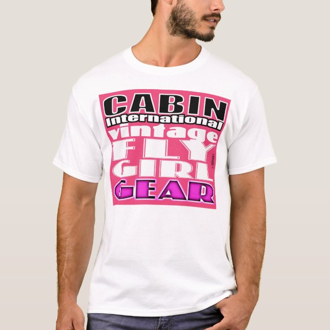 Kabininternationell. Den klipska flickan utrustar T-shirt (Framsida)