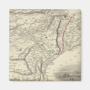 Kabool, Punjab och Beloochistan Magnet