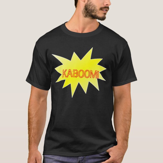 kaboom tee shirt (Framsida)