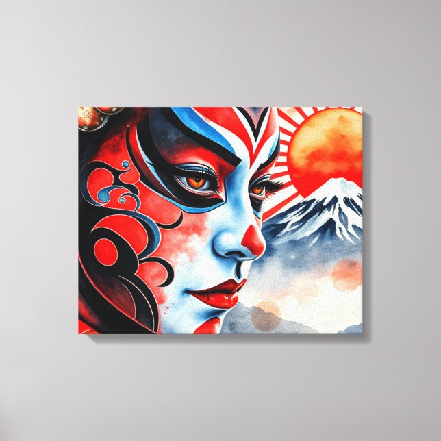 Kabuki 8 canvastryck (Framsida)