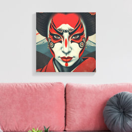 Kabuki Canvastryck