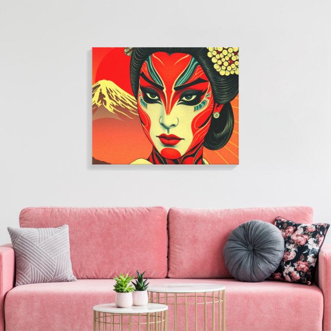 Kabuki Canvastryck (Insitu (Vardagsrum))