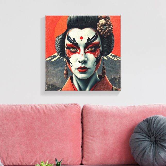 Kabuki Canvastryck (Insitu (Vardagsrum))