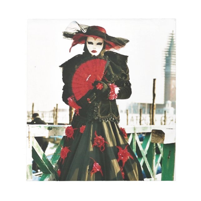 Kabuki Geisha Design Anteckningsblock (Framsida)