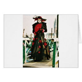 Kabuki Geisha Design Hälsningskort