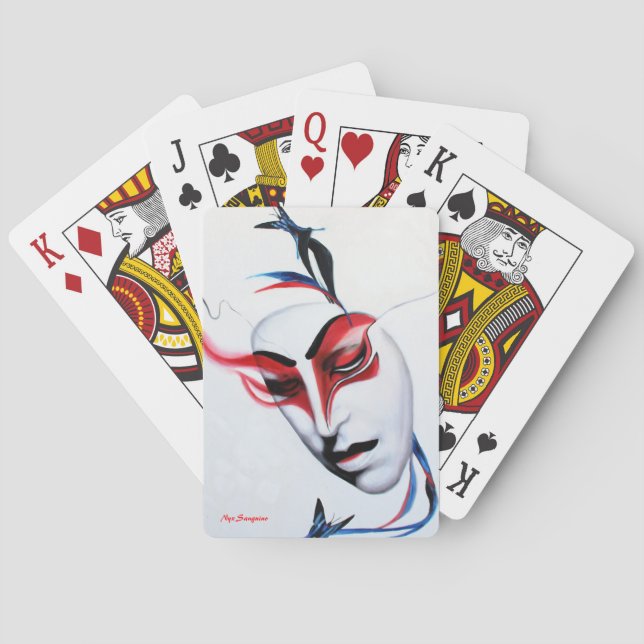 Kabuki JD Spel Kort (Baksidan)