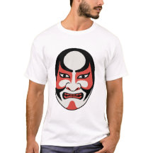 Kabuki-mask - T-shirt-design