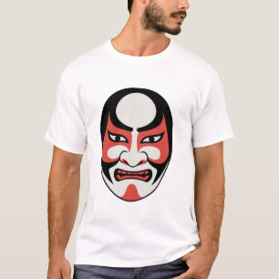 Kabuki-mask - T-shirt-design T Shirt