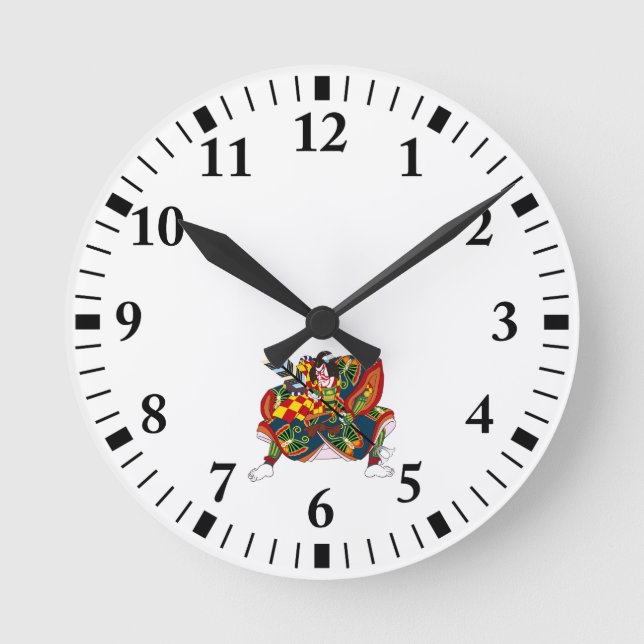 kabuki rund klocka (Framsida)