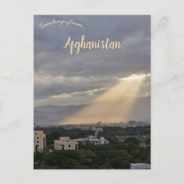 Kabul Afghanistan efter ett nederlag Vykort
