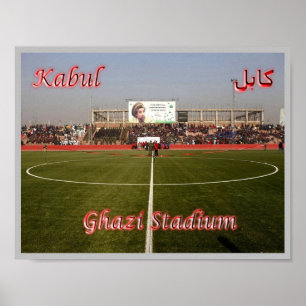 Kabul - Ghazi Stadium - Poster