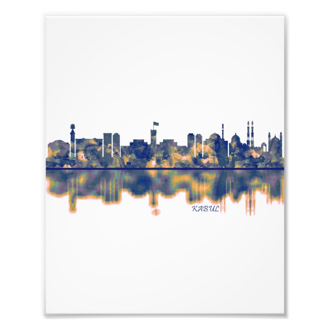 Kabul Skyline Fototryck (Framsidan)