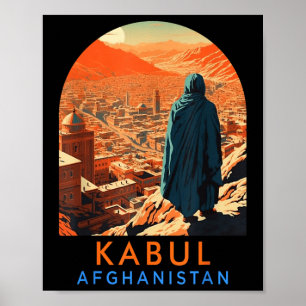 Kabul Travel Exploring Summer Vacation Kabul Afgha Poster