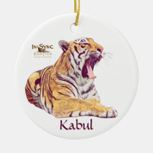 Kabul Vector Graphic Julgransprydnad Keramik