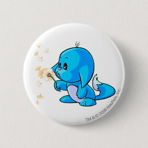 Kacheek blått knapp