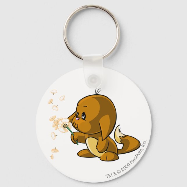 Kacheek Brown Nyckelring (Framsida)
