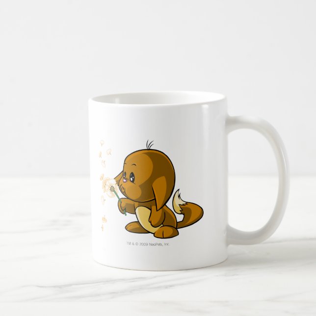 Kacheek brunt kaffemugg (Höger)