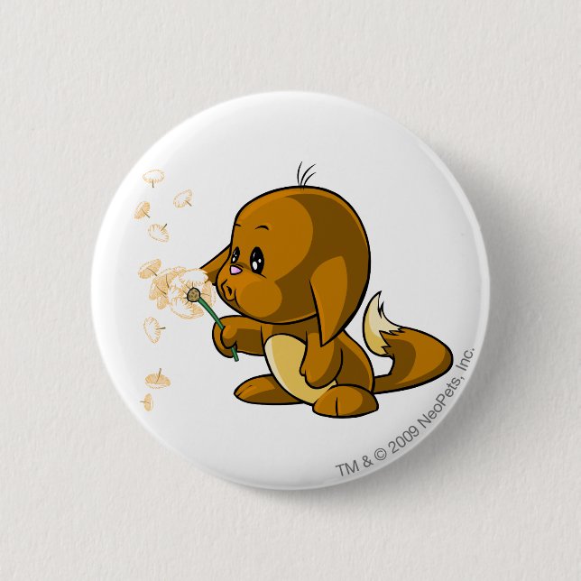 Kacheek brunt knapp (Framsida)