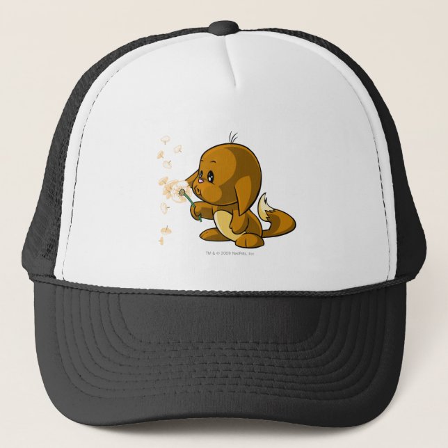 Kacheek brunt truckerkeps (Framsida)