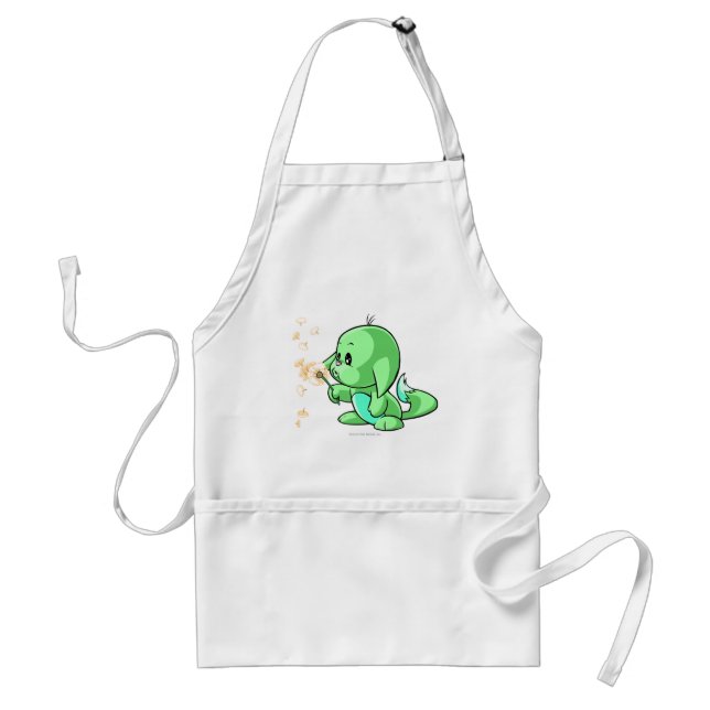 Kacheek grönt förkläde (Framsidan)