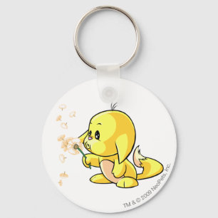 Kacheek Gult Nyckelring