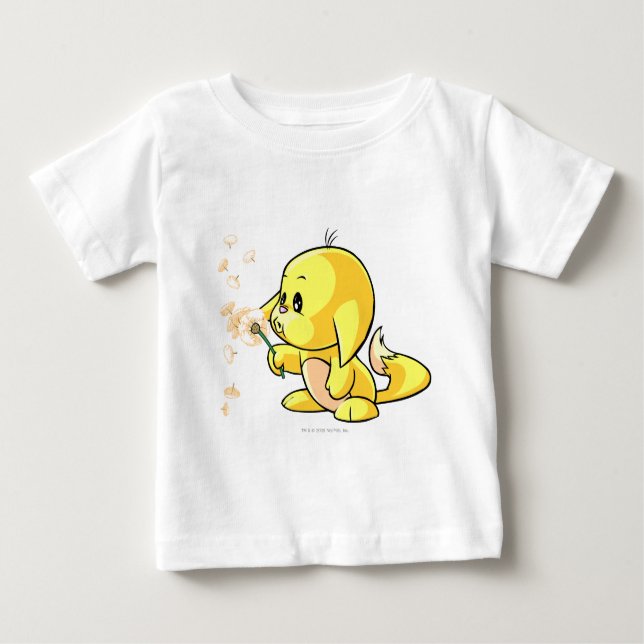 Kacheek gult t-shirt (Framsida)