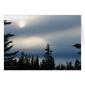 Kachemak Bay Blues Hälsningskort