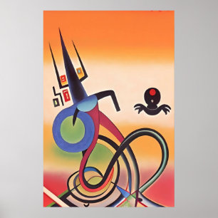 Kachina Dance Ken Gage Abstrakt Poster