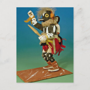 Kachina doll, Native American Vykort