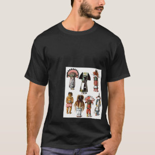 Kachina Dolls Hopi Katsina Native American Mytholo T Shirt