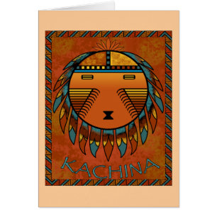 Kachina Hälsningskort