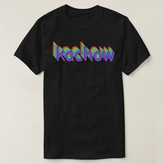 Kachow T Shirt (Design framsida)