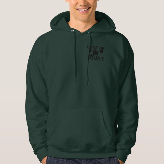 Käck upp- och fyrkantsapparat för läppar hoodie (Framsida)