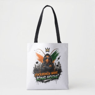 Kackerlacka Rebell Roach Streetwear Grafisk Tygkasse
