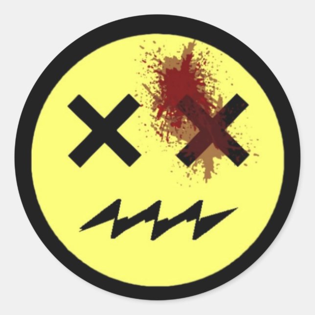 Kackman 2014 runt klistermärke (Framsida)