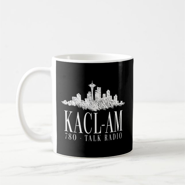 Kacl Am Talk Radio Kaffemugg (Vänster)