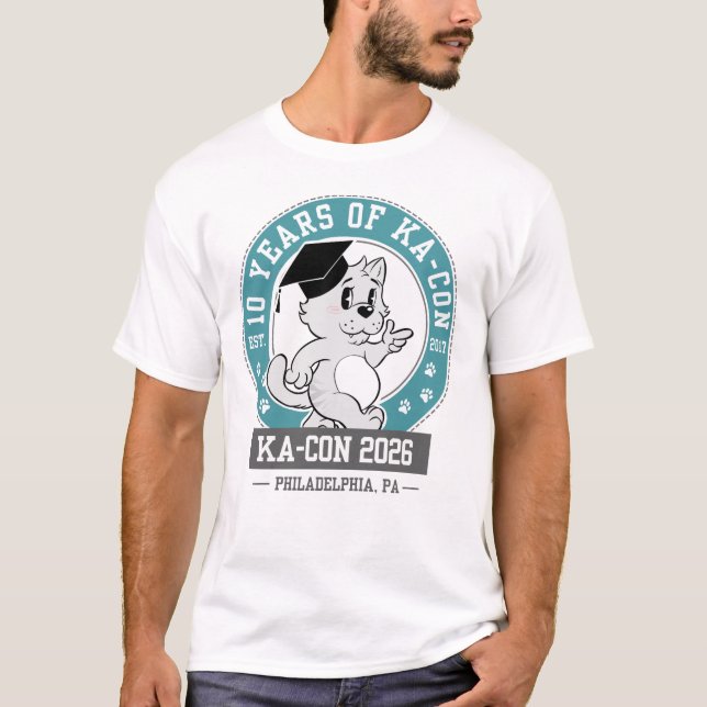 KACON 2026 officiell skjorta T Shirt (Framsida)