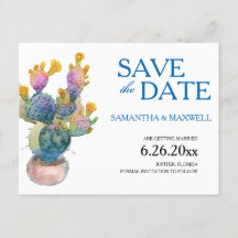 Kactus Klara Datum Bröllopsannons