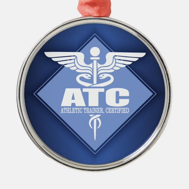 Kad ATC (diamant) Julgransprydnad Metall (Framsidan)