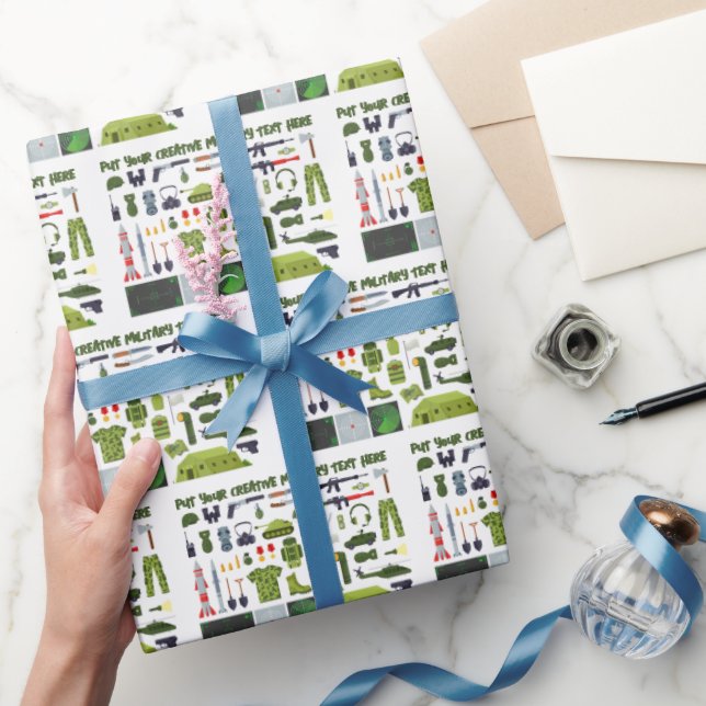 Kadettkollektion Militär presentpapper (Gifting)
