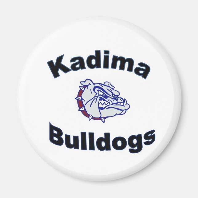 Kadima Bullhund Magnet (Framsidan)