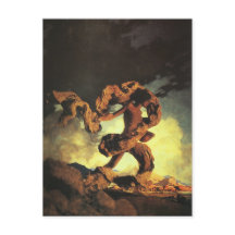 Kadmos sår drakens tänder, Maxfield Parrish