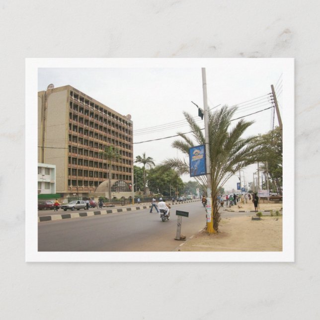 Kaduna Street, Nigeria Vykort (Framsida)