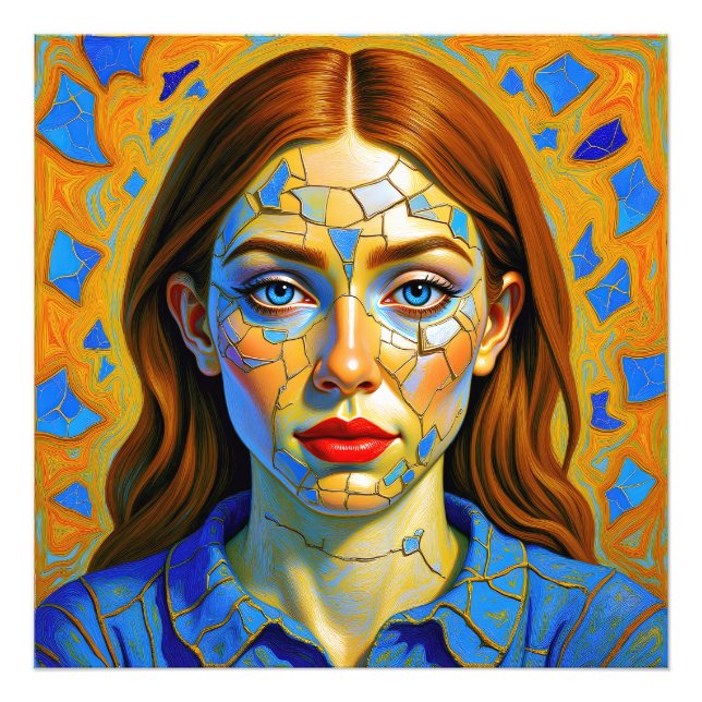 “Kaela” - Pattern of a Past Fototryck (Framsidan)