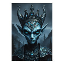 Kael'Thar Void-kungen - Mörk Fantasy Affisch