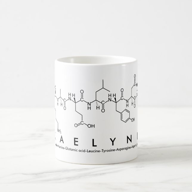 Kaelynn peptide namn mugg (Center)