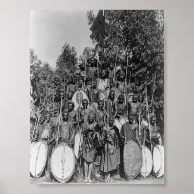 Kaenvirondos with Spears and Shields Poster (Framsidan)